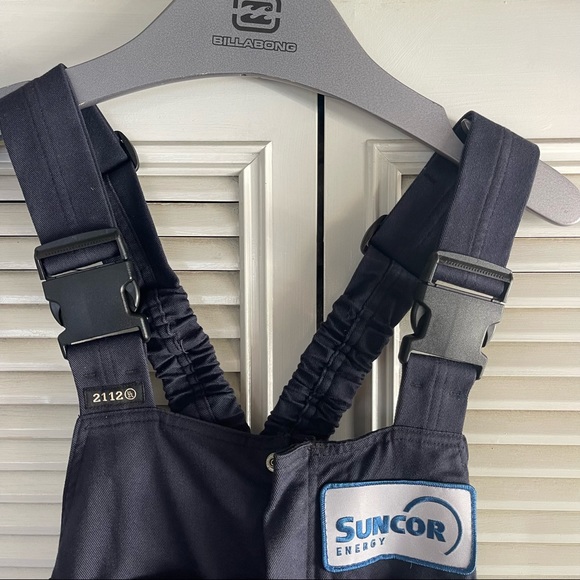 NWT WorkriteFR Flame-Resistant Soft Material Blue navy Overall Men size Large - Picture 7 of 16